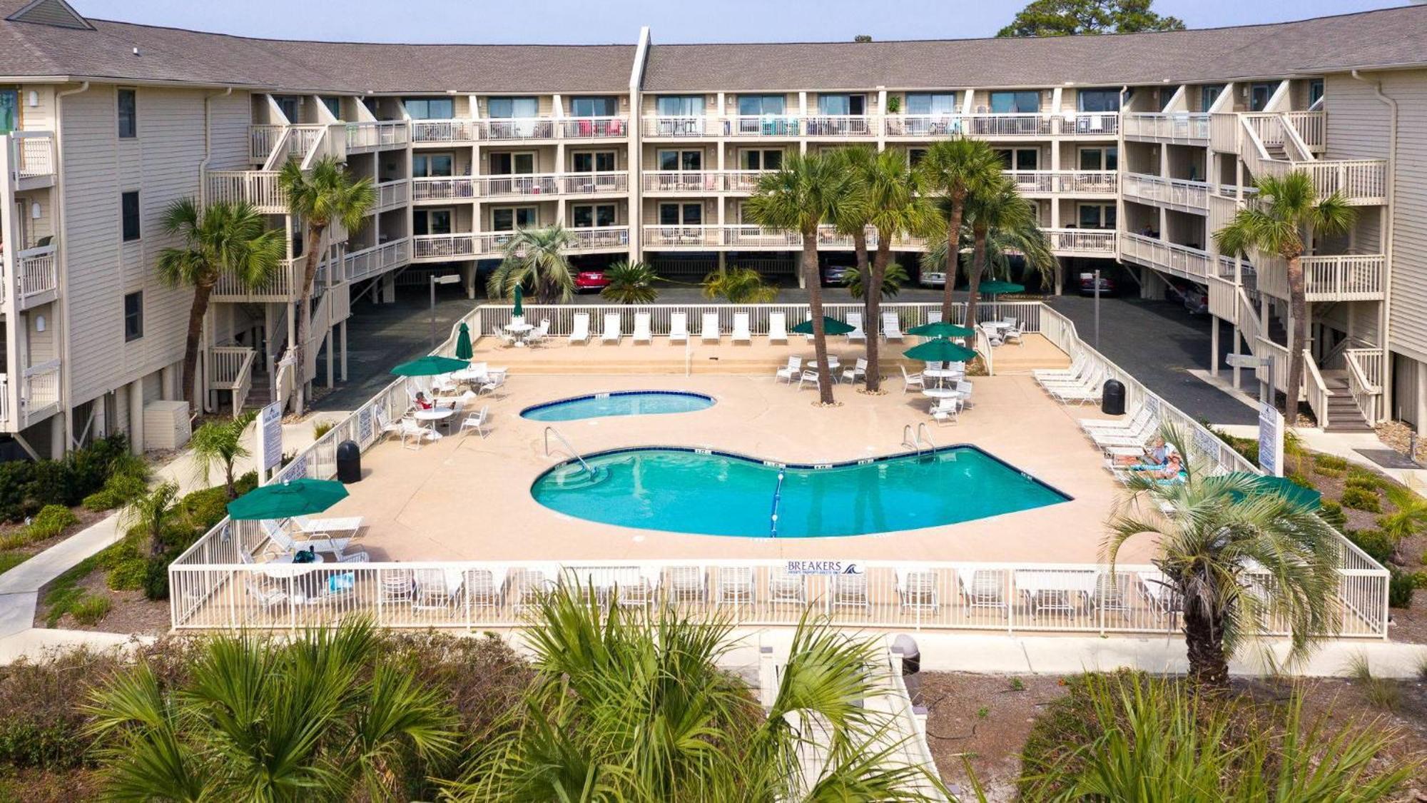 The Breakers #220 Beach Condo, Beautiful Ocean View At Coligny Beach, 4 N Forest Beach Drive Hilton Head, Walk To All Shops Restaurants, Renovated Jan 2024, Vacation Rental Hhi Llc Hilton Head Island Eksteriør bilde
